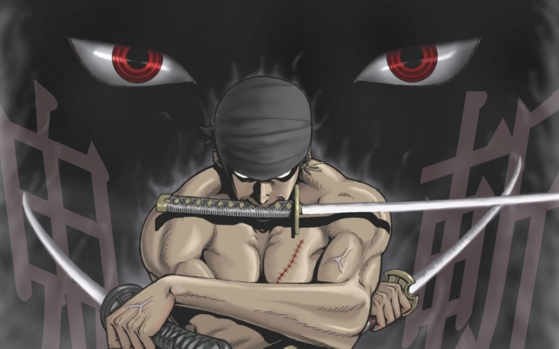 罗罗诺亚·索隆主题壁纸！航海王动漫建筑风手机壁纸