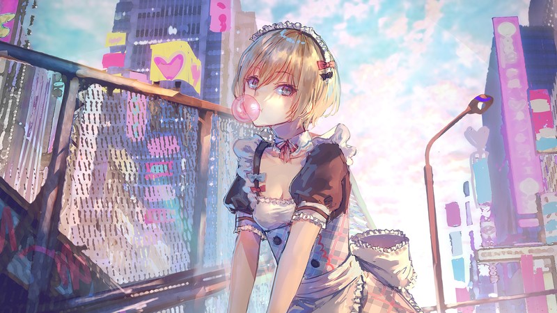这份二次元少女壁纸合集