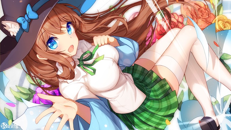 二次元萌妹万圣节造型壁纸合集