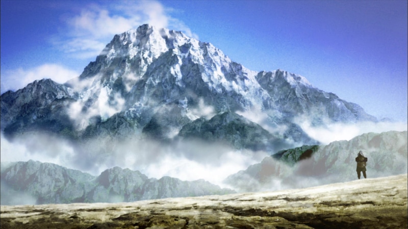 绝美雪山动漫壁纸合集