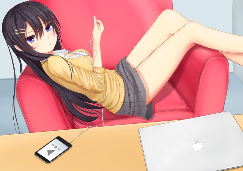 耳机少女与复古数码壁纸合集
