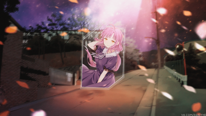 超养眼的二次元少女画中画壁纸合集