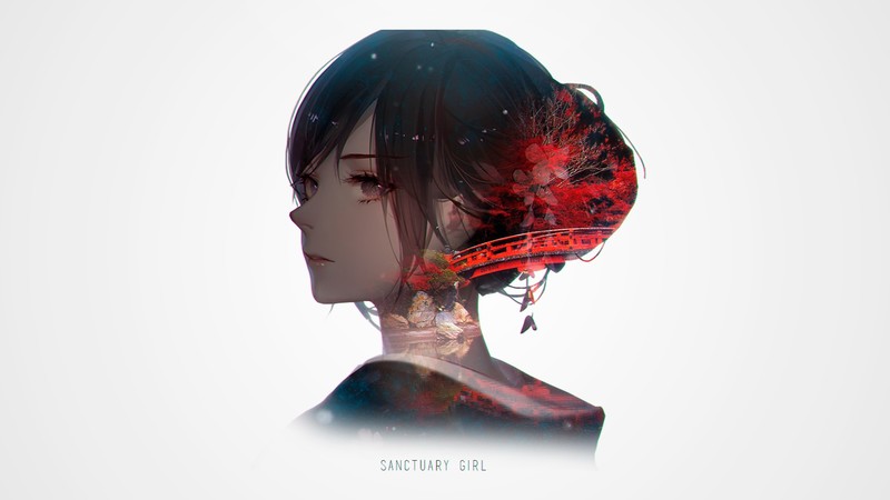 多款少女动漫抽象风壁纸合集