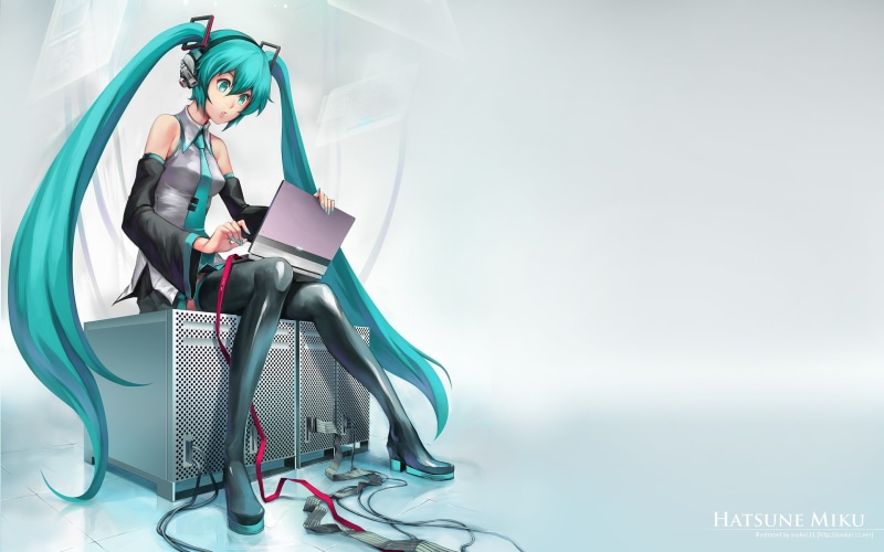双马尾初音未来高清壁纸分享