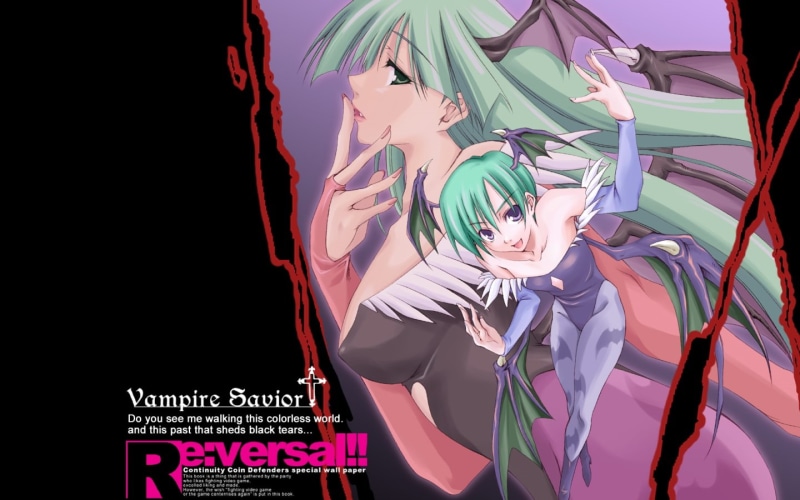 恶魔战士 莫莉卡 魅魔 艾尔兹兰 720P 壁纸 二次元 性感 高清壁纸