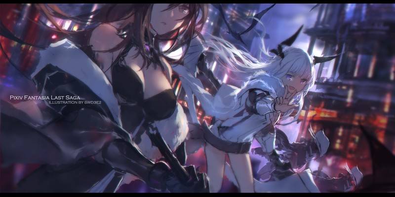 Pixiv Fantasia 幻想少女壁纸合集