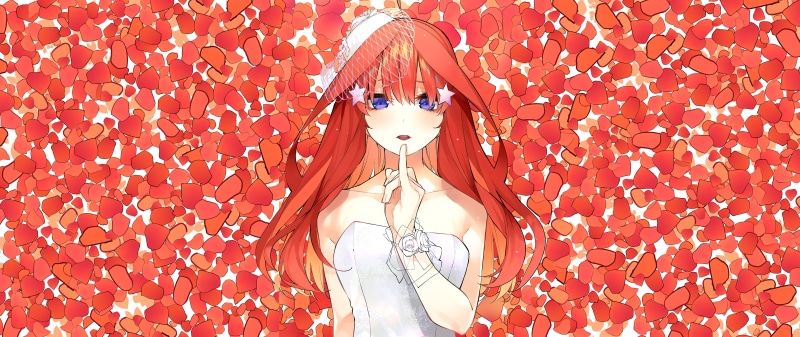 五等分的新娘中野五月绝美8K动漫壁纸