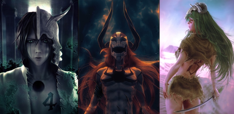 《死神》黑崎一护虚化十刃高清壁纸合集