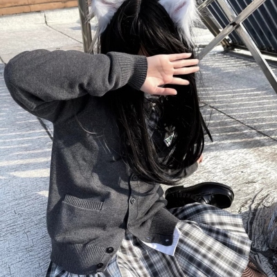 超酷不露脸半身JK女生头像合集 共11张