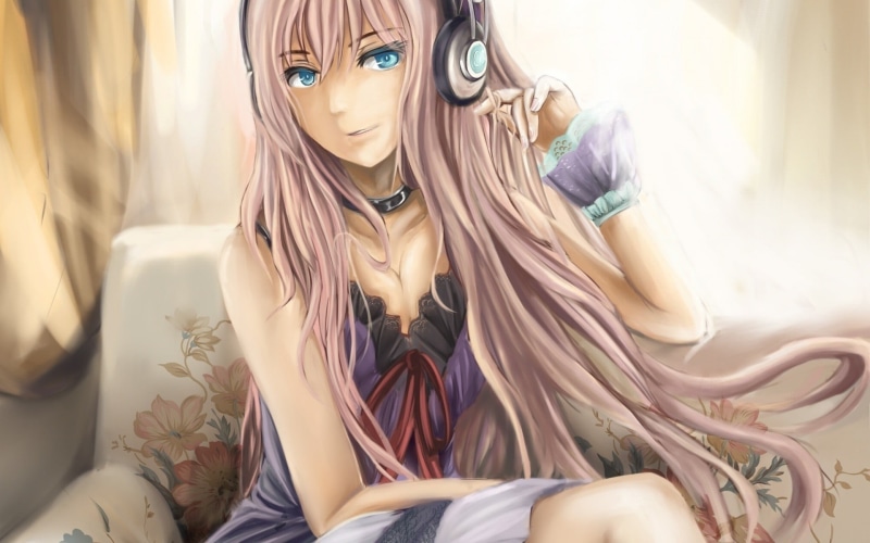 快来看！软乎乎的Vocaloid巡音露卡壁纸