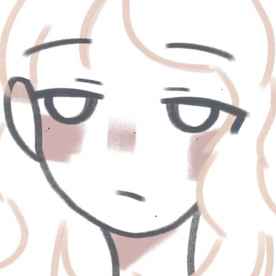 手画可爱女生简易头像合集 共5张