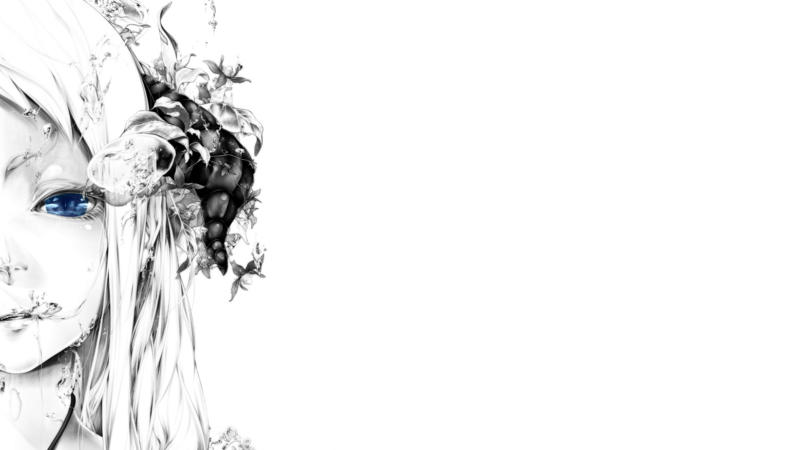 三张绝美二次元少女壁纸合集