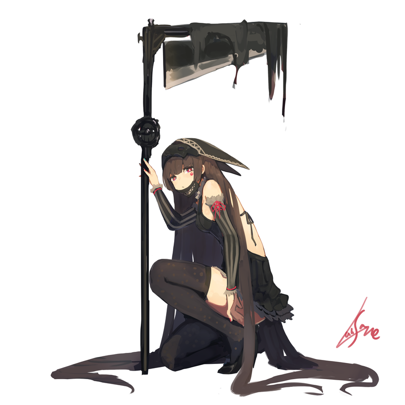 竖屏二次元少女数字艺术壁纸合集