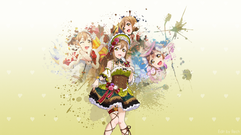 LoveLive!Sunshine!! 国木田花丸 动漫壁纸 元气少女多彩壁纸