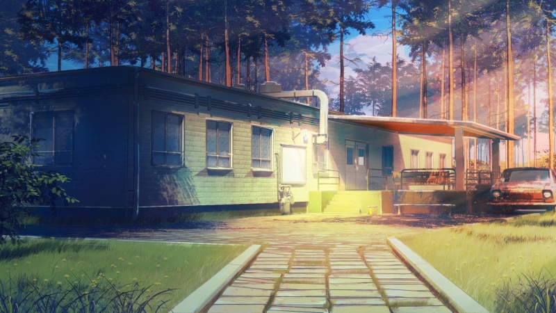 夏日永恒的动漫氛围感住宅区壁纸