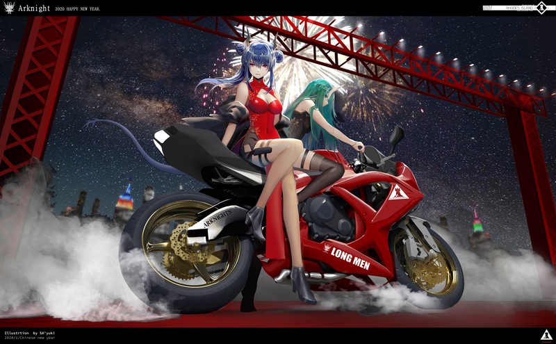 明日方舟干员同人壁纸合集