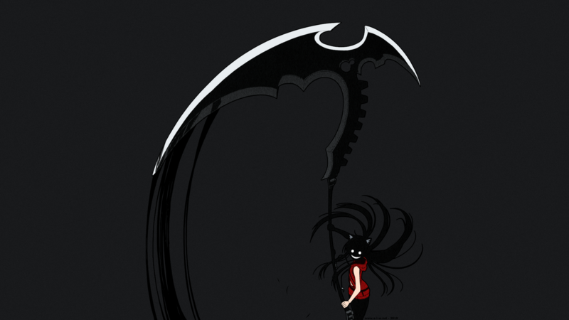 超带感！二次元镰刀美少女壁纸合集