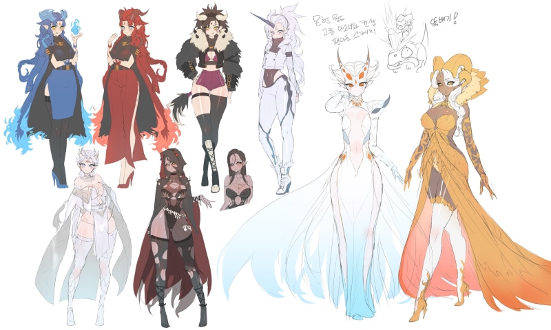 超飒怪物猎人少女壁纸 2K高清拉满