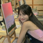 6张同款甜美女生头像 同一个女孩的多组照片