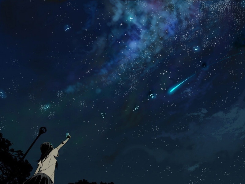 动漫480P流星高清壁纸