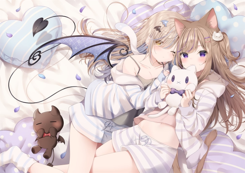 兽耳少女睡衣壁纸合集 高清1080P无删减
