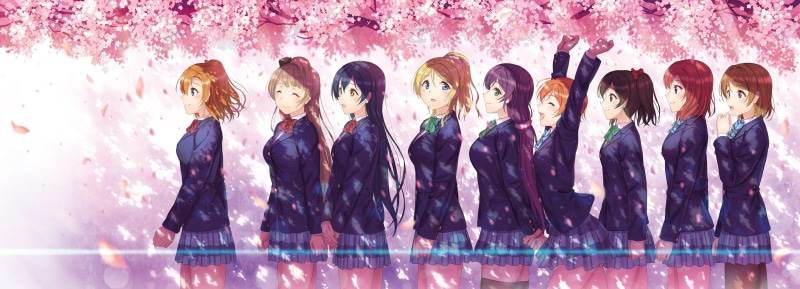 《LoveLive!》学园偶像全员樱花主题高清壁纸合集