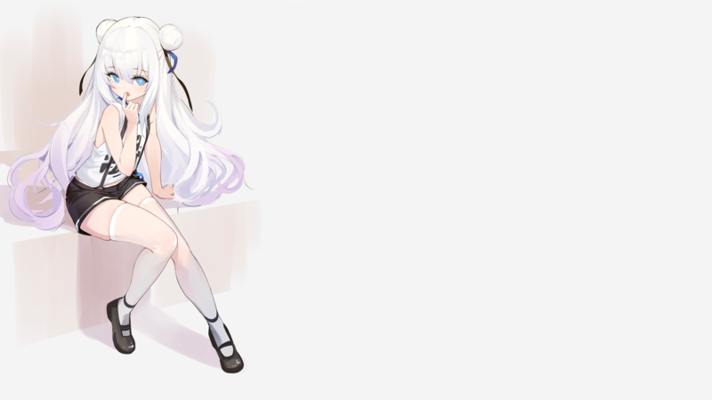 碧蓝航线白毛女高壁纸合集