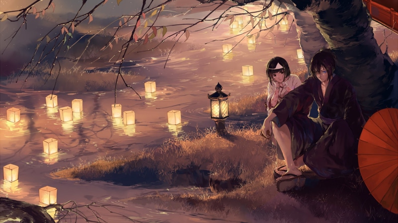 《野良神情侣档绝美壁纸》