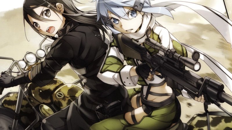 刀剑神域外传壁纸合集 桐人 诗乃 机车 刀剑神域 枪与 Gale 战士 希望 色彩 动漫 游戏 RPG世界 小队 战士