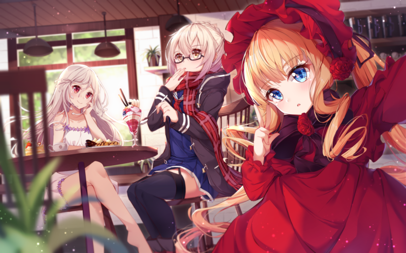 动漫少女数位插画壁纸合集