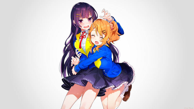 快看！这组二次元少女插画太太太绝了