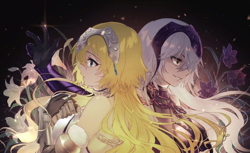 这组二次元少女数字绘壁纸超绝