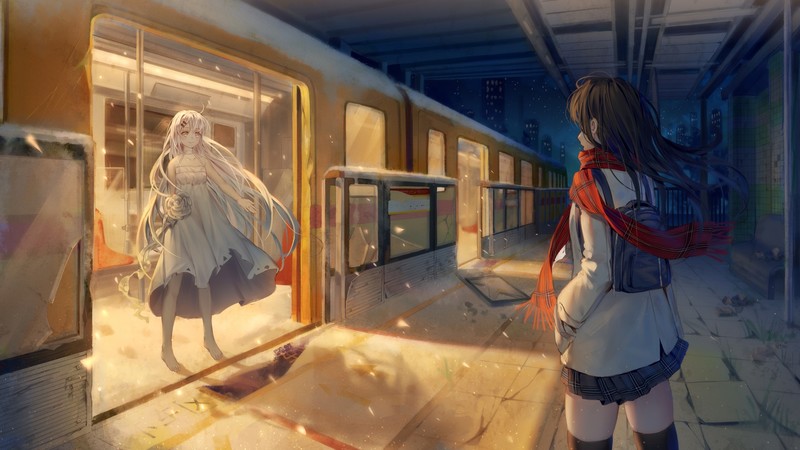 绝美校服少女壁纸合集