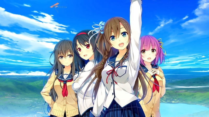 三组动漫少女壁纸合集