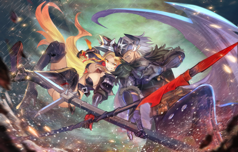 Pixiv Fantasia系列二次元少女插画合集