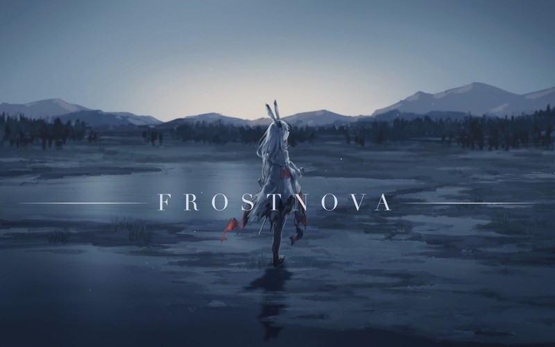 明日方舟霜奈芙等角色同人壁纸合集