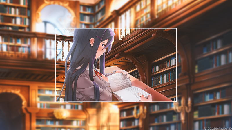 心跳文学部女主们的画中画壁纸