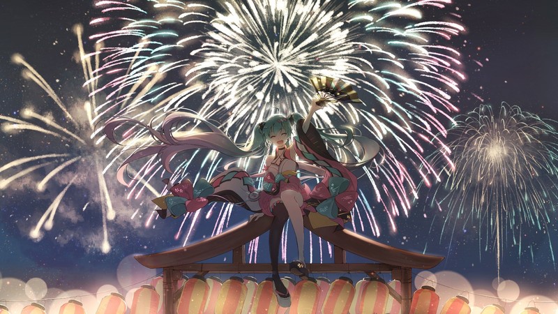 超绝初音未来壁纸合集 高清养眼二次元少女图