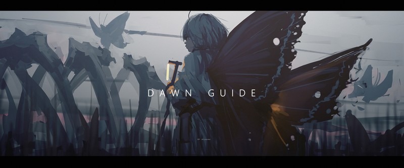 这组二次元少女数字肖像壁纸太绝了