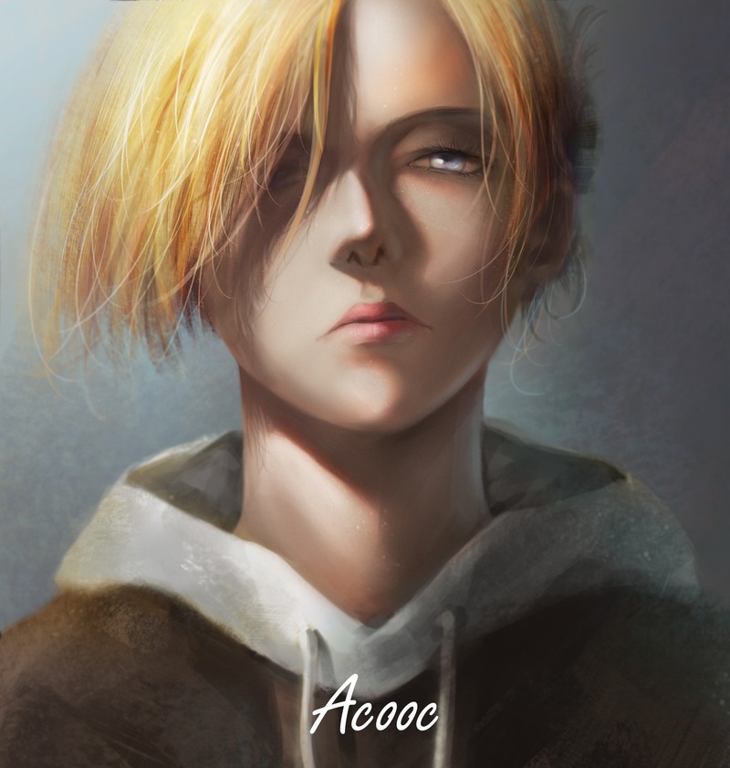 《进击的巨人》同人壁纸合集 绝美二次元女战士壁纸