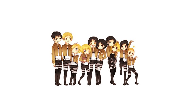 《进击的巨人》超高清壁纸合集