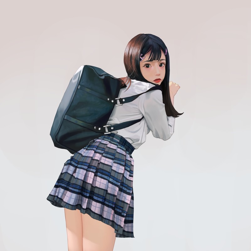 画师WB.lee笔下的幻想系少女壁纸合集