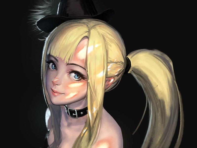 金发二次元少女壁纸合集