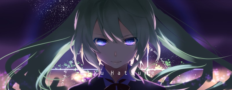 多屏联动的初音未来绝美壁纸