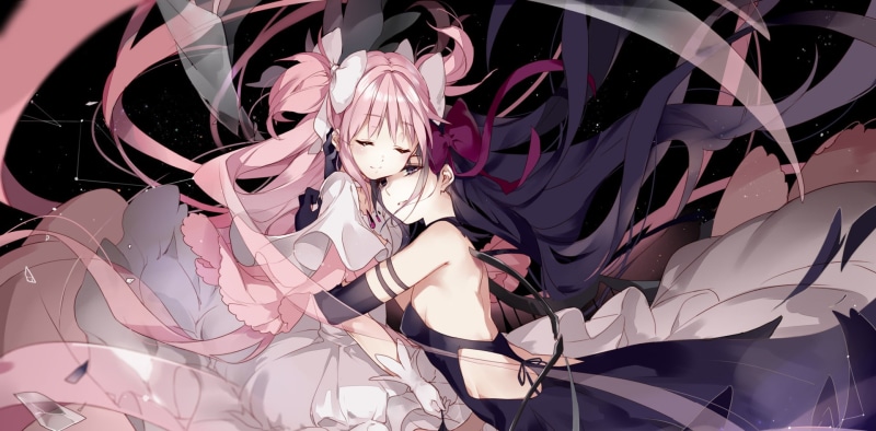 《魔法少女小圆》高清壁纸来了！晓美焰化身恶魔焰和终极圆神都有哦