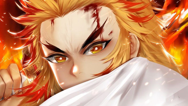 《鬼灭之刃》高清壁纸合集 炎柱杏寿郎等角色登场