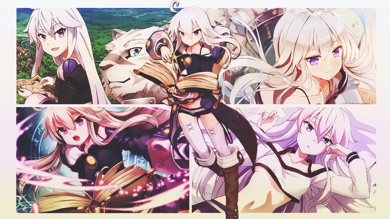 《从零开始的魔法书》银发少女零高清壁纸合集