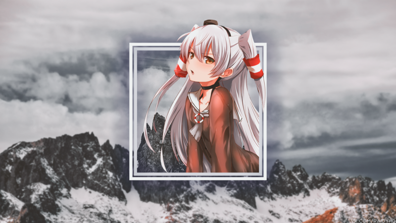 舰队收藏天风舰娘画中画壁纸