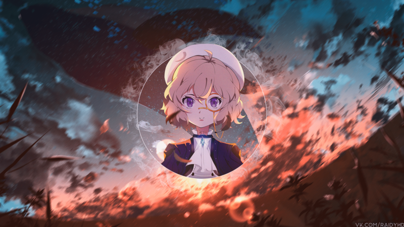 动漫少女画中壁纸上新