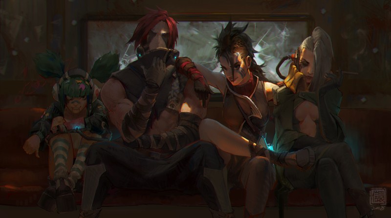 这组作品太绝了！画师笔下的二次元少女和硬核直升机都好戳人